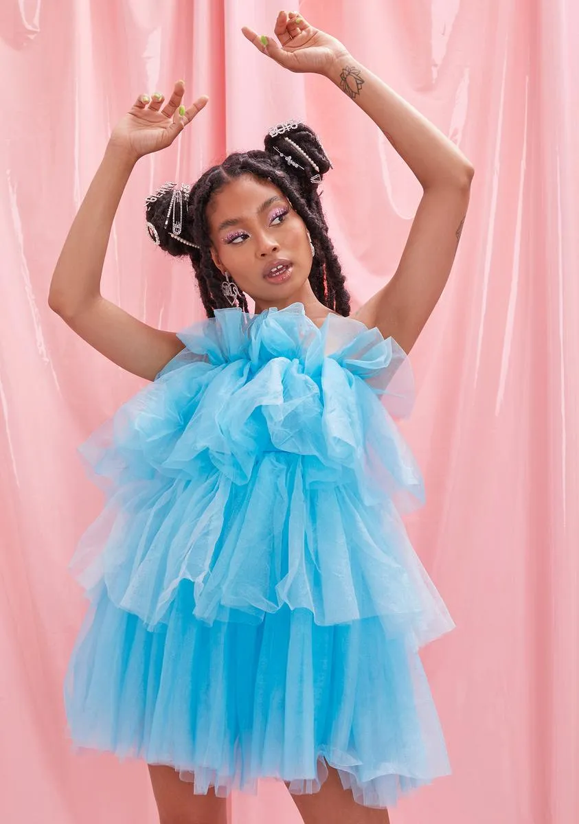 Party Pls Tulle Mini Dress sold by Dolls Kill