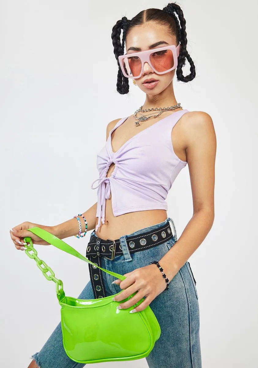 All’s Fair Keyhole Crop Top sold by Dolls Kill product image thumbnail 2