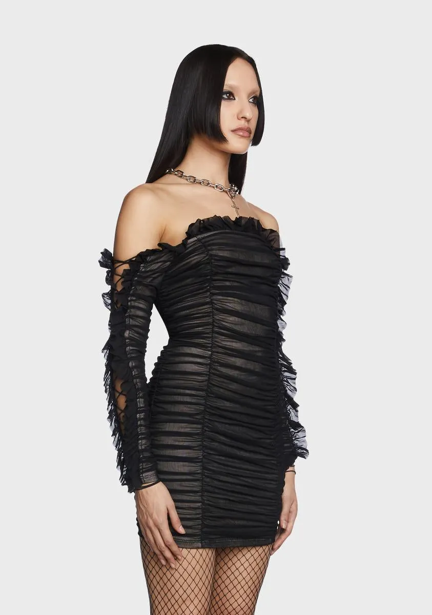 Night At The Opera Mini Dress sold by Dolls Kill product image thumbnail 3