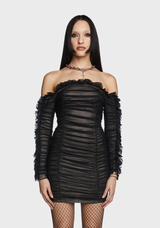 Night At The Opera Mini Dress sold by Dolls Kill