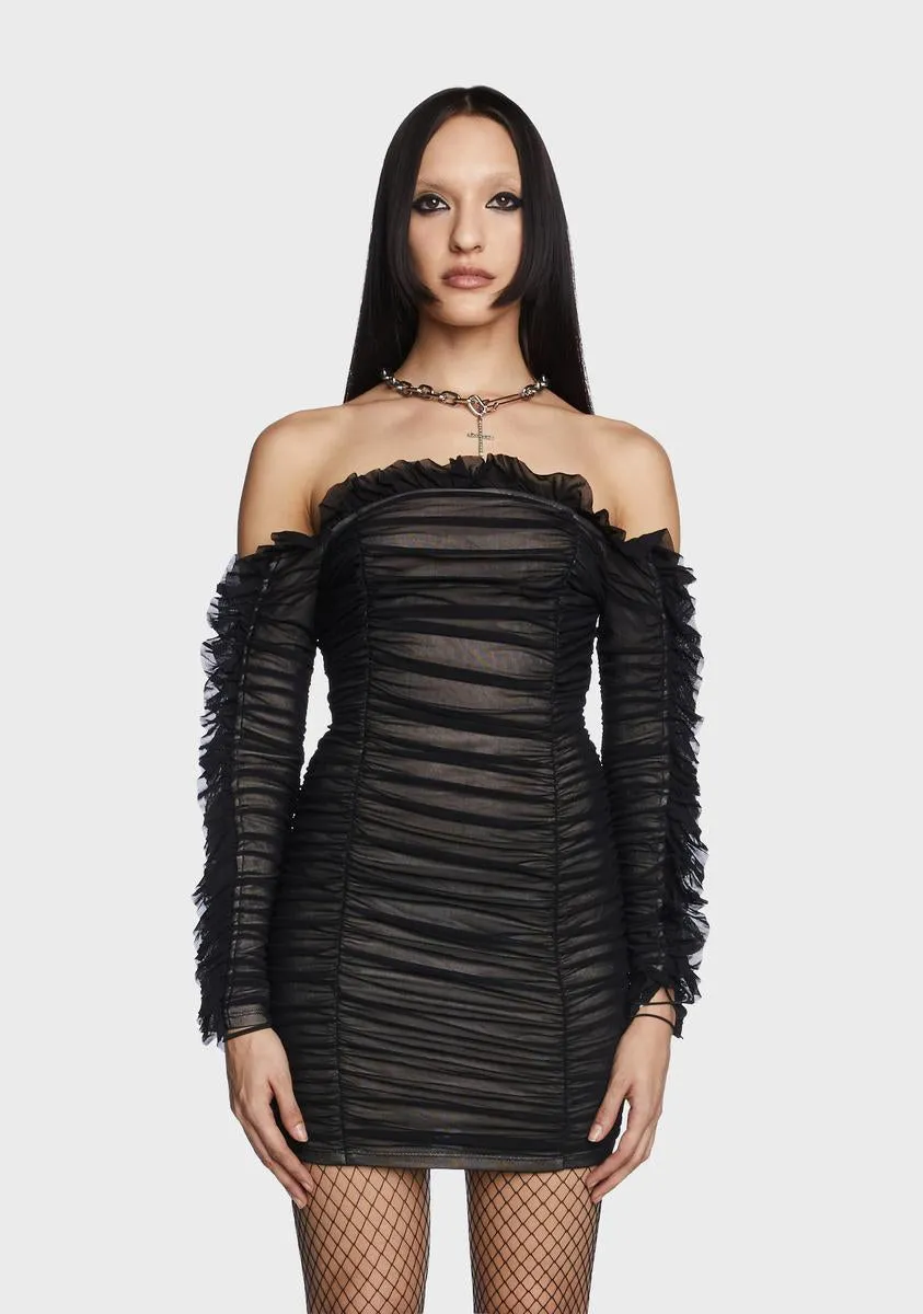 Night At The Opera Mini Dress sold by Dolls Kill