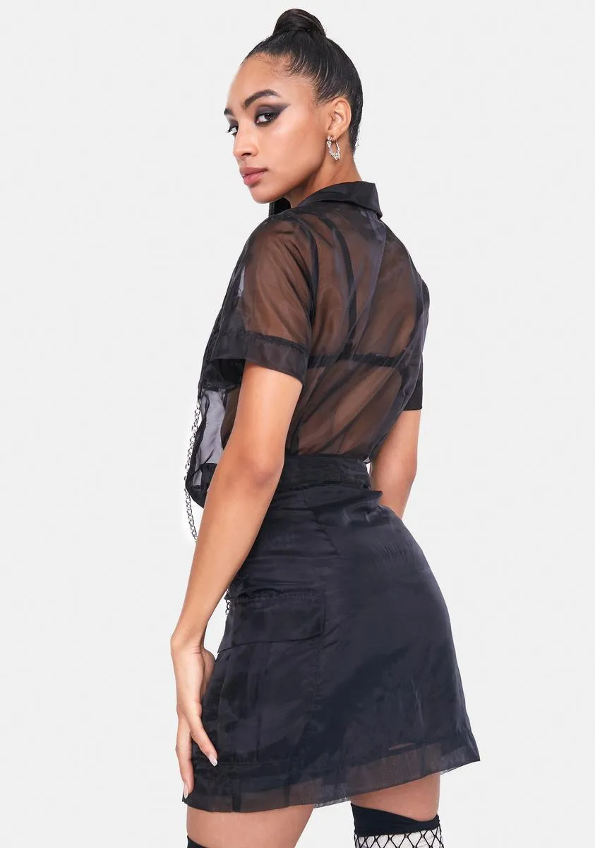 Dropout Skirt sold by Dolls Kill product image thumbnail 4