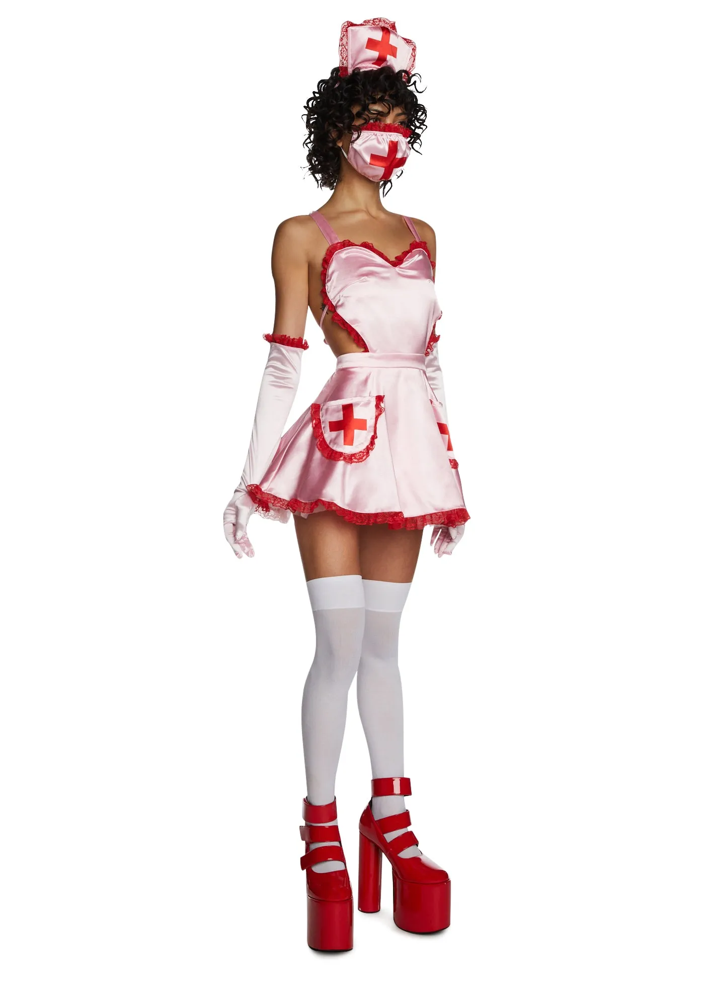 Pulse Is Racing Nurse Costume sold by Dolls Kill product image thumbnail 5
