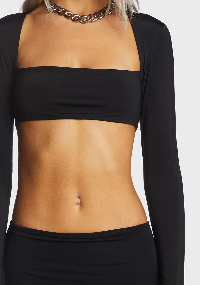 Square Neck Crop Top And Maxi Skirt Set sold by Dolls Kill product image thumbnail 2