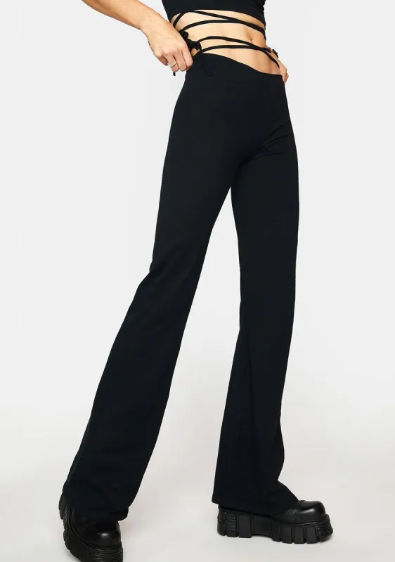 Eda Flare Trousers sold by Dolls Kill