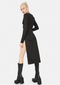 Picking Sides Wrap High Low Top sold by Dolls Kill