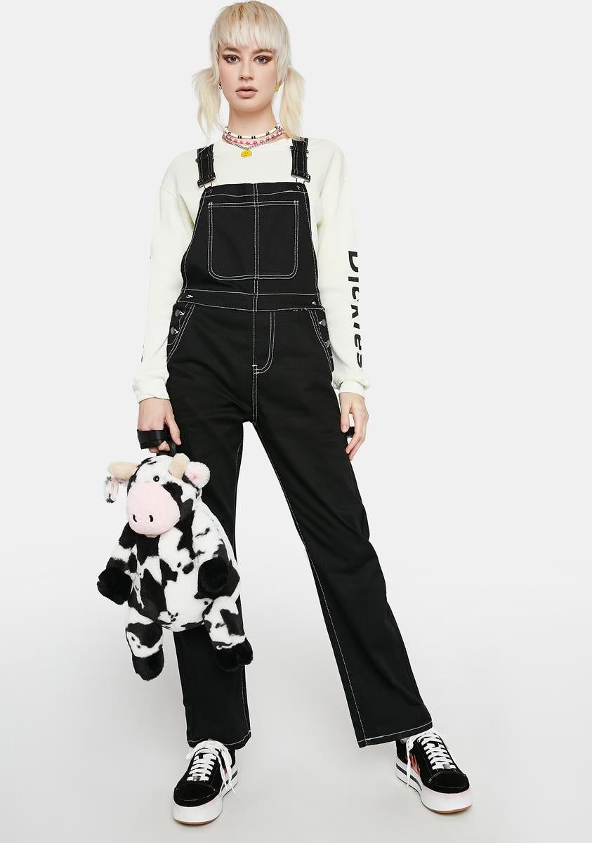 Biding Time Denim Overalls sold by Dolls Kill product image thumbnail 3