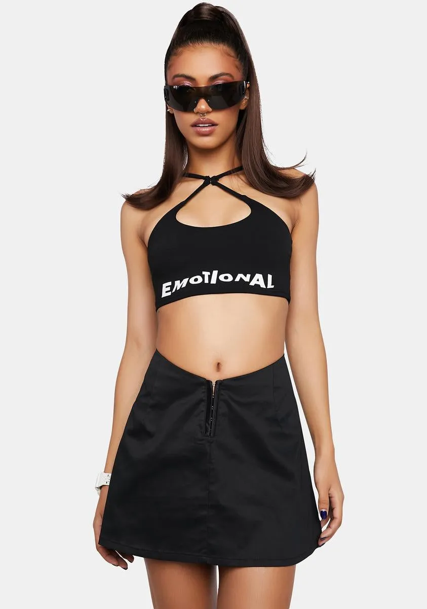 Mina Twill Mini Skirt sold by Dolls Kill product image thumbnail 2