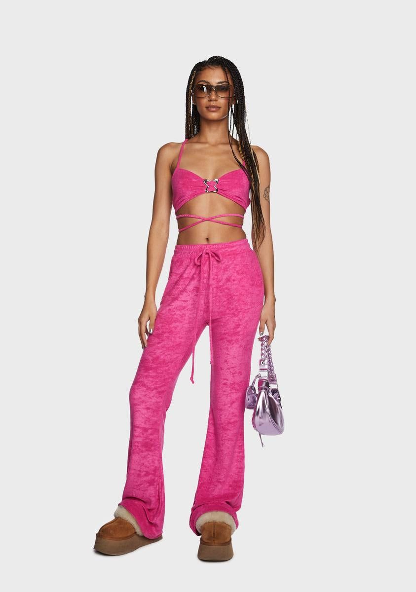 Kiss Irresistible Feeling Velour Set sold by Dolls Kill product image thumbnail 5