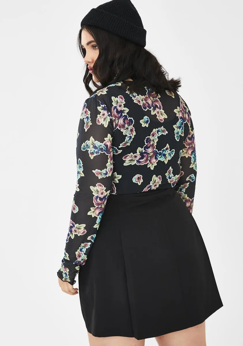 Plus Harsh Karma Mini Skirt sold by Dolls Kill product image thumbnail 4