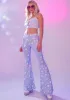 Dancing In Starlight Flare Pants sold by Dolls Kill