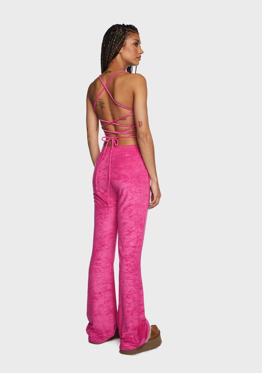 Kiss Irresistible Feeling Velour Set sold by Dolls Kill product image thumbnail 4