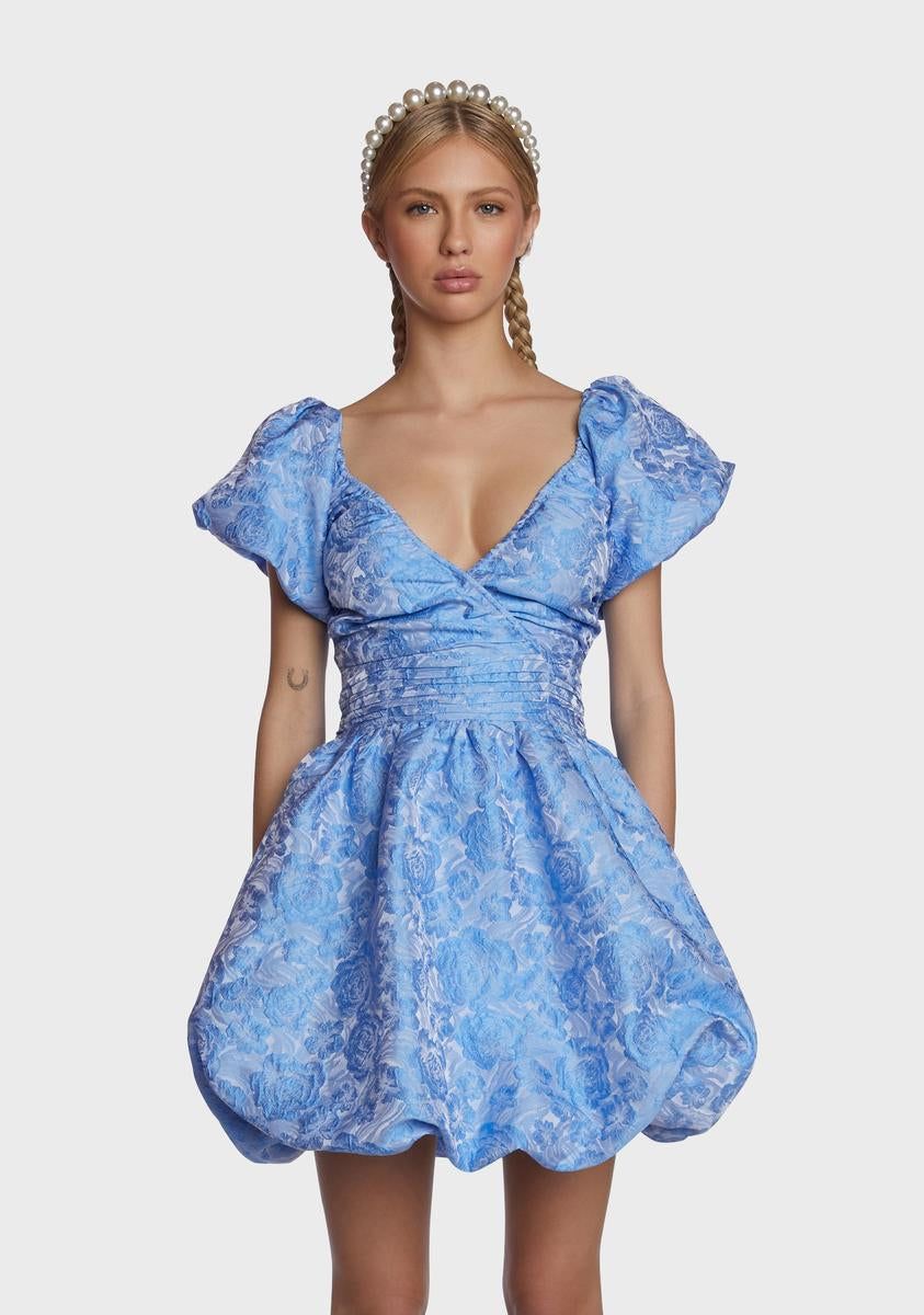 Diana Jacquard Mini Dress sold by Dolls Kill