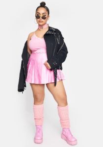 Plus Pretty Real Is Rare Skirt Set sold by Dolls Kill