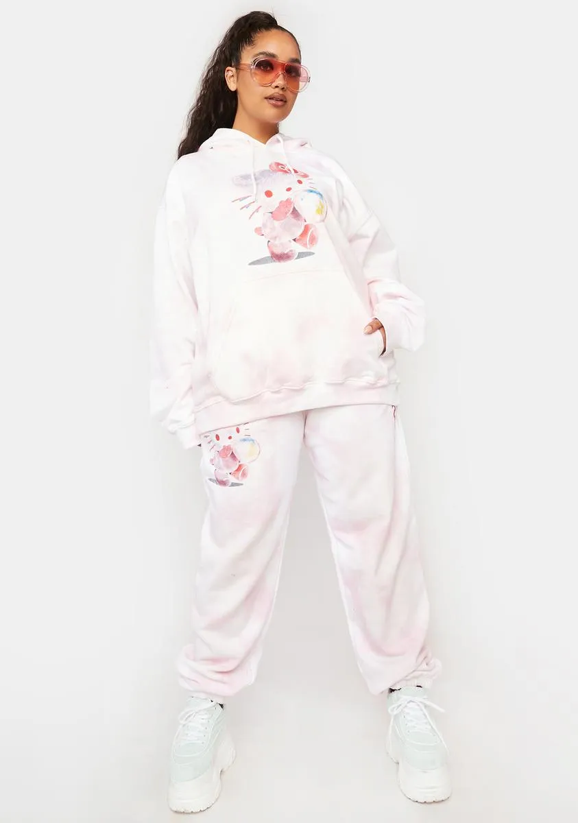 Plus Hello Kitty Bubble Tie Dye Hoodie sold by Dolls Kill product image thumbnail 3
