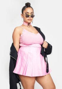 Plus Pretty Real Is Rare Skirt Set sold by Dolls Kill