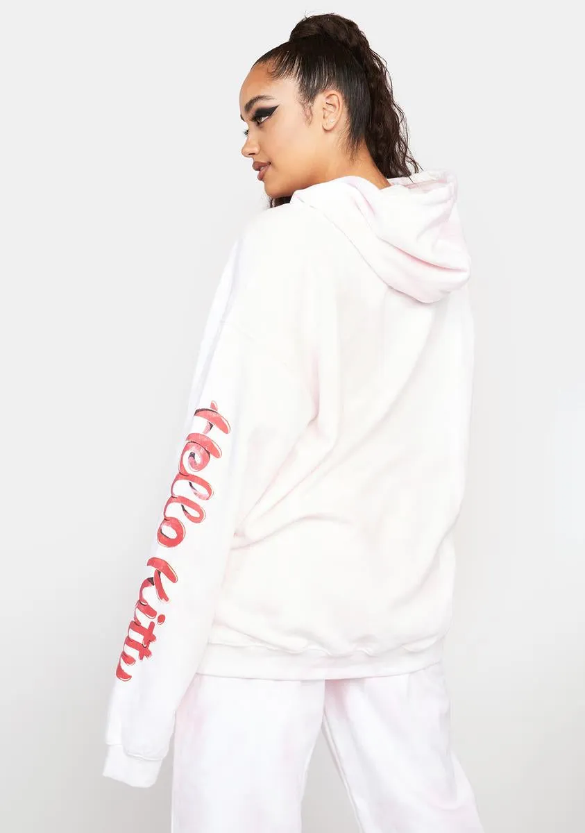 Plus Hello Kitty Bubble Tie Dye Hoodie sold by Dolls Kill product image thumbnail 4