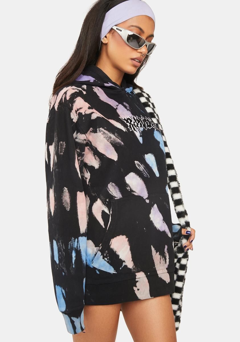 Blaze Tie Dye Hoodie sold by Dolls Kill product image thumbnail 2