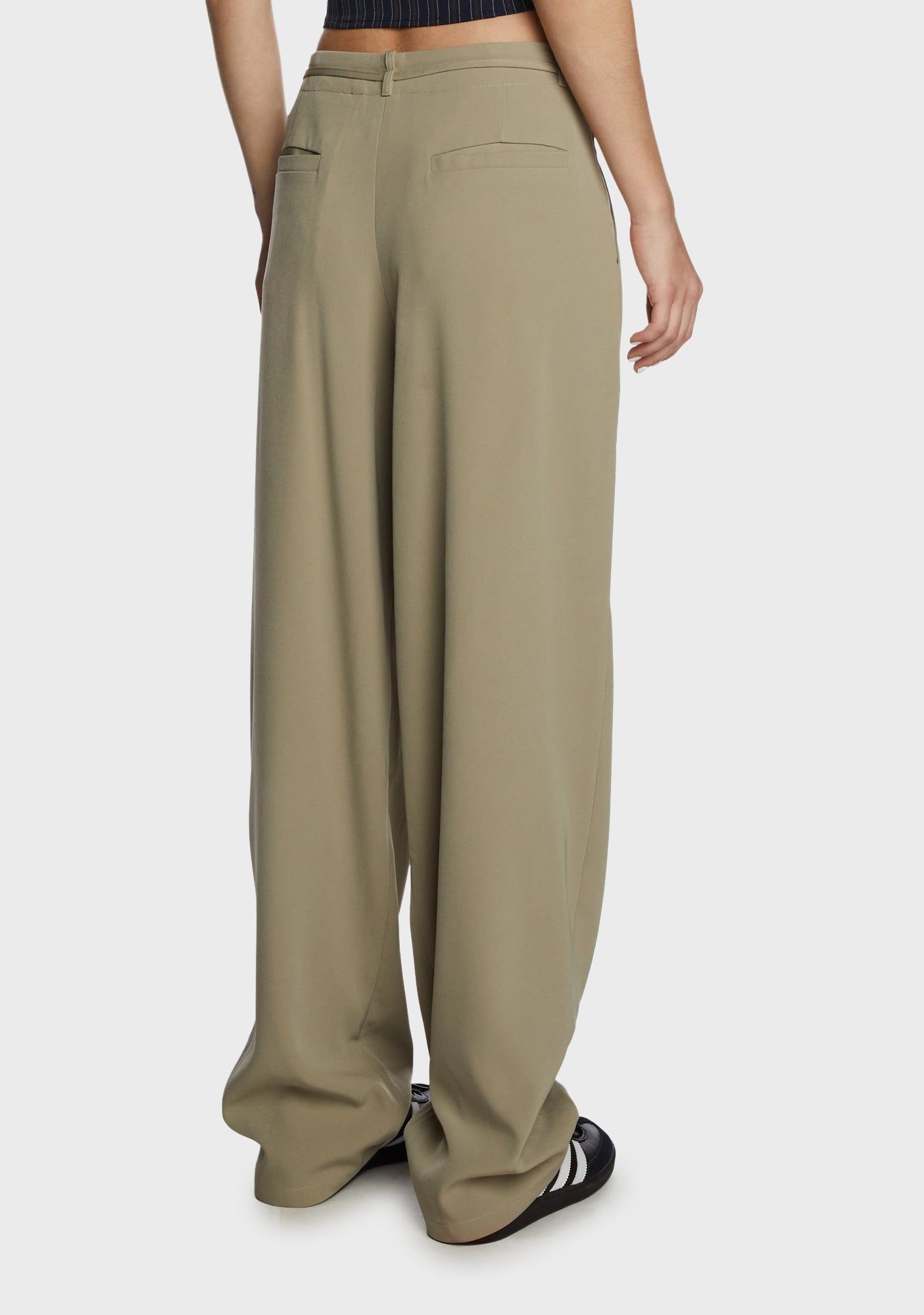 Sabria Wide Leg Trousers sold by Dolls Kill product image thumbnail 5