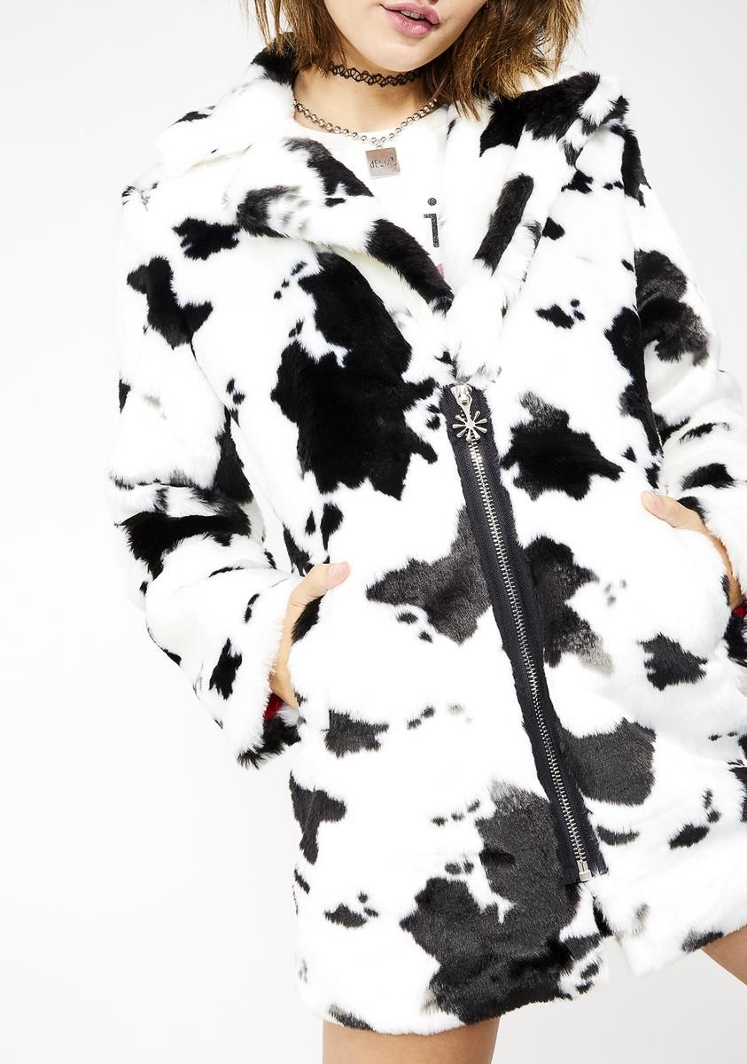 Animal Behavior Faux Fur Coat sold by Dolls Kill product image thumbnail 3