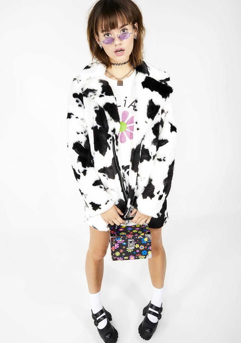 Animal Behavior Faux Fur Coat sold by Dolls Kill product image thumbnail 5