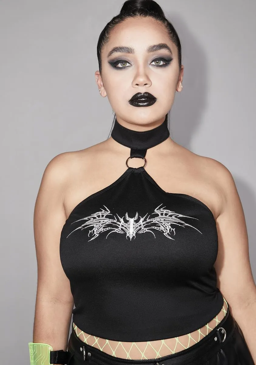 Plus Go Underground Halter Top sold by Dolls Kill