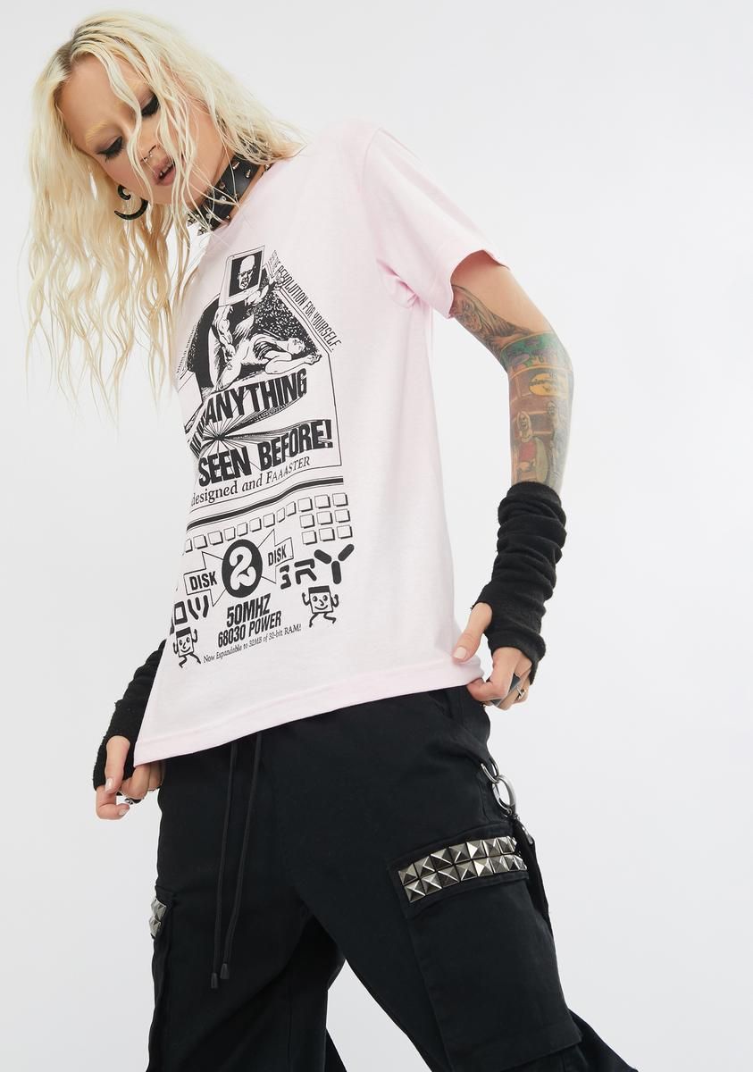 50MHZ Short Sleeve Tee sold by Dolls Kill product image thumbnail 2