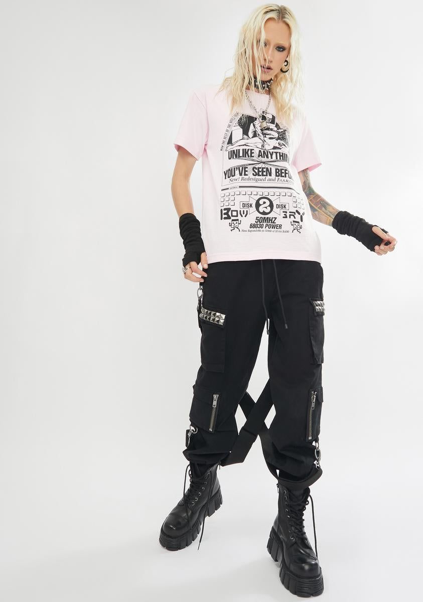 50MHZ Short Sleeve Tee sold by Dolls Kill product image thumbnail 3
