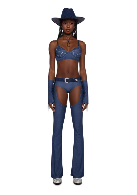 Giddy Up Cowboy Costume Set sold by Dolls Kill