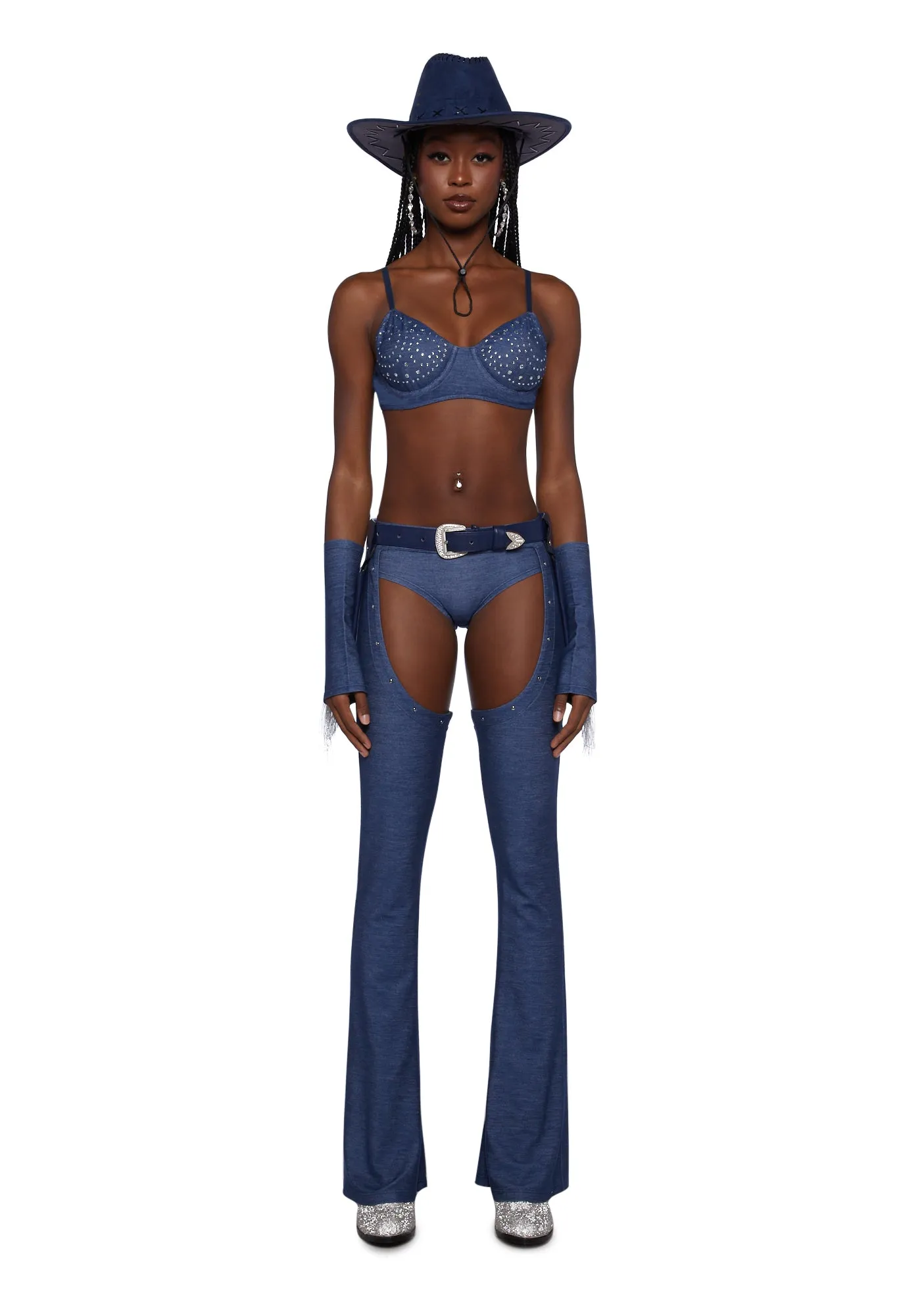 Giddy Up Cowboy Costume Set sold by Dolls Kill