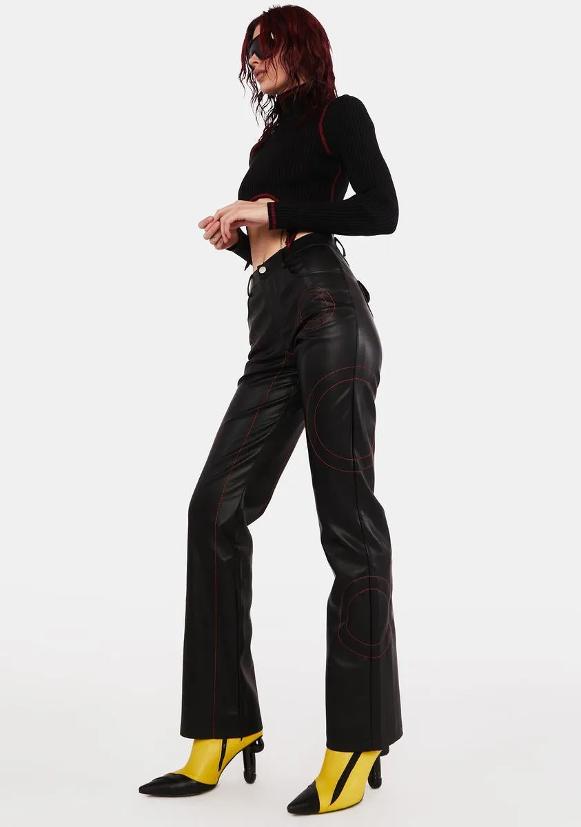 Kalki Vegan Leather Pants sold by Dolls Kill product image thumbnail 3