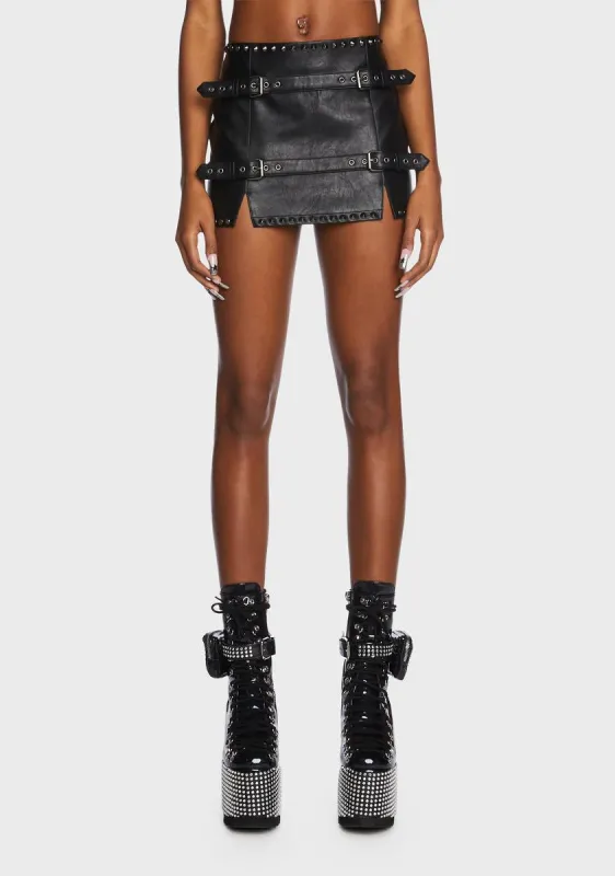 Edgier Than Most Mini Skirt sold by Dolls Kill
