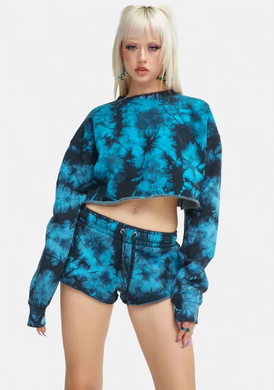 Aqua Rock School Sweats Set sold by Dolls Kill