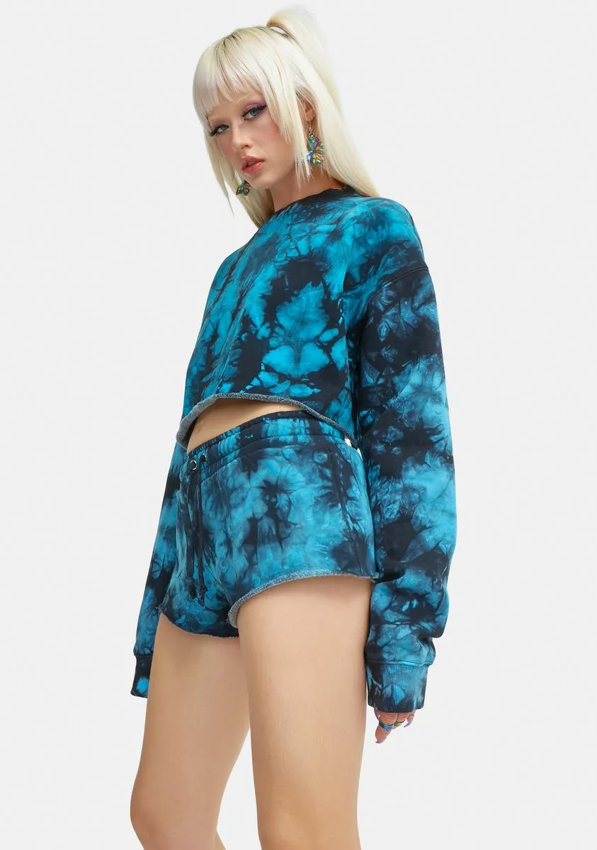Aqua Rock School Sweats Set sold by Dolls Kill product image thumbnail 2