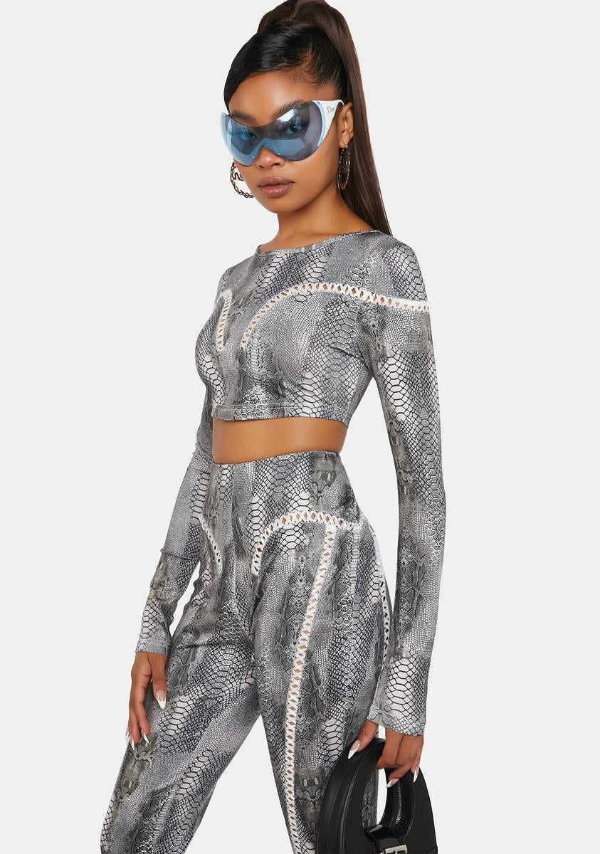 Sarff Crop Top sold by Dolls Kill product image thumbnail 2