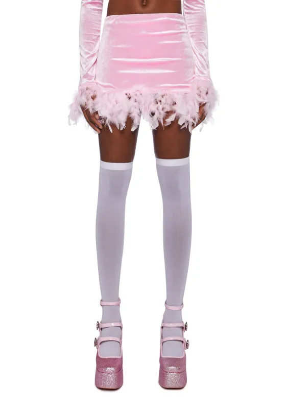 Lavish Living Mini Skirt sold by Dolls Kill