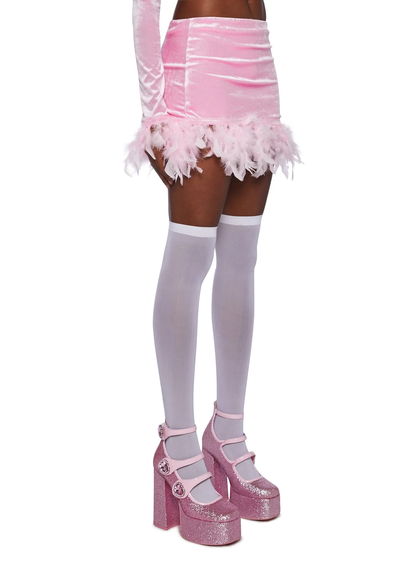 Lavish Living Mini Skirt sold by Dolls Kill product image thumbnail 3