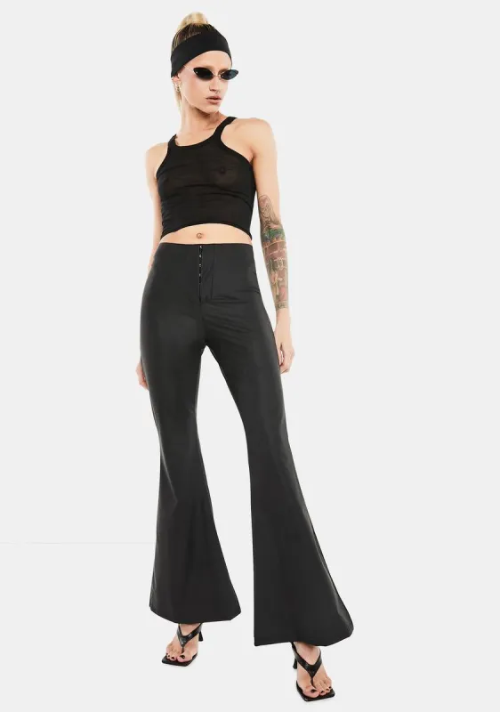 Took The Night Flare Pants sold by Dolls Kill