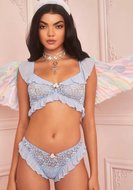 Positively Sinful Bra Top sold by Dolls Kill
