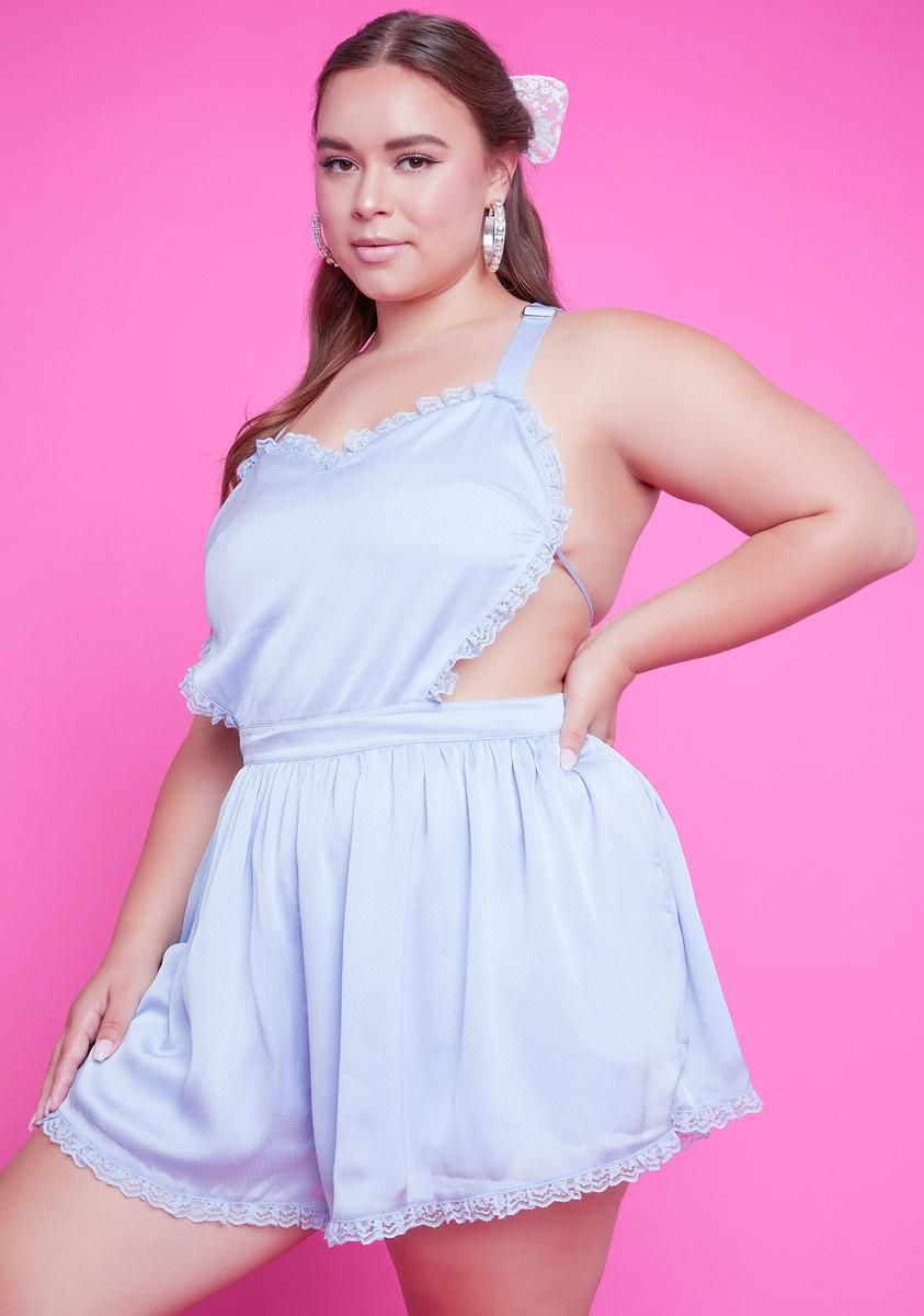 Plus Romp In The Hay Sleeveless Romper sold by Dolls Kill product image thumbnail 2