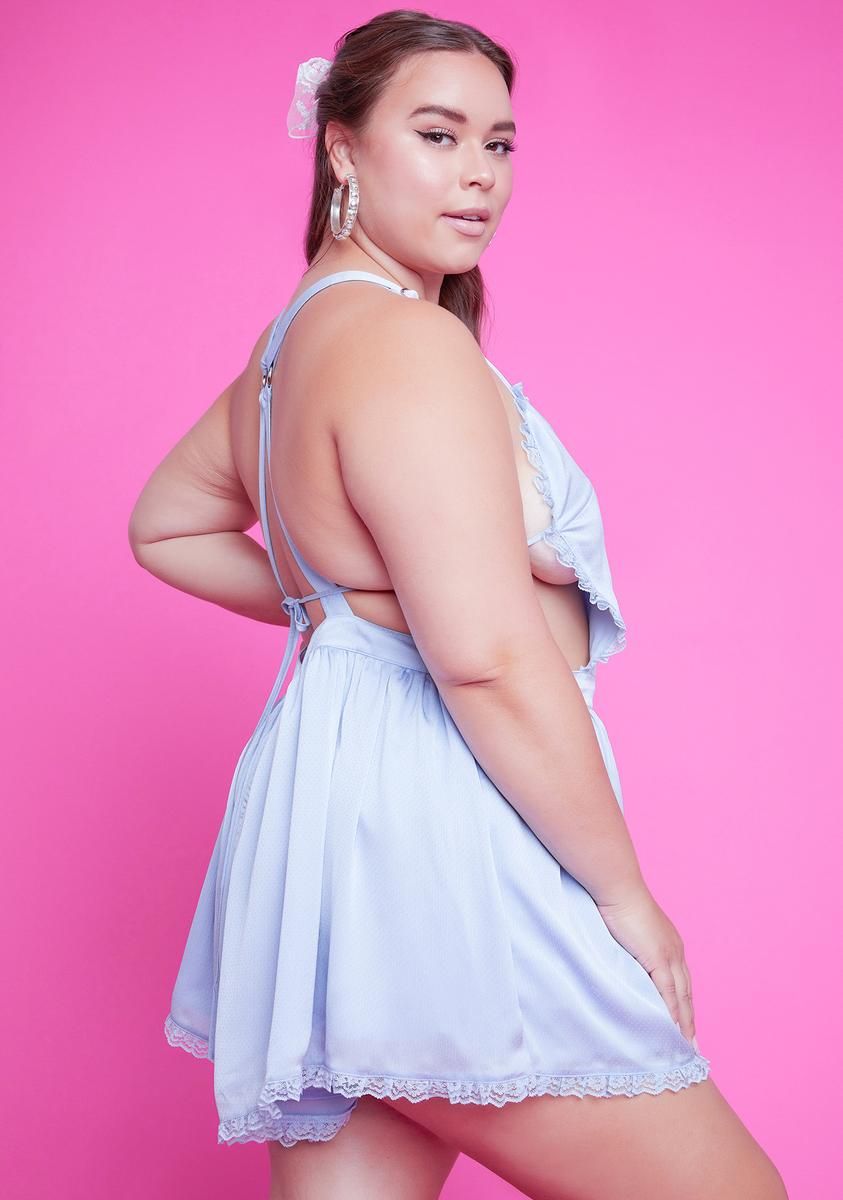 Plus Romp In The Hay Sleeveless Romper sold by Dolls Kill product image thumbnail 4