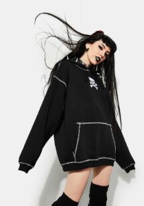 Forsaken Soul Spiked Hoodie sold by Dolls Kill