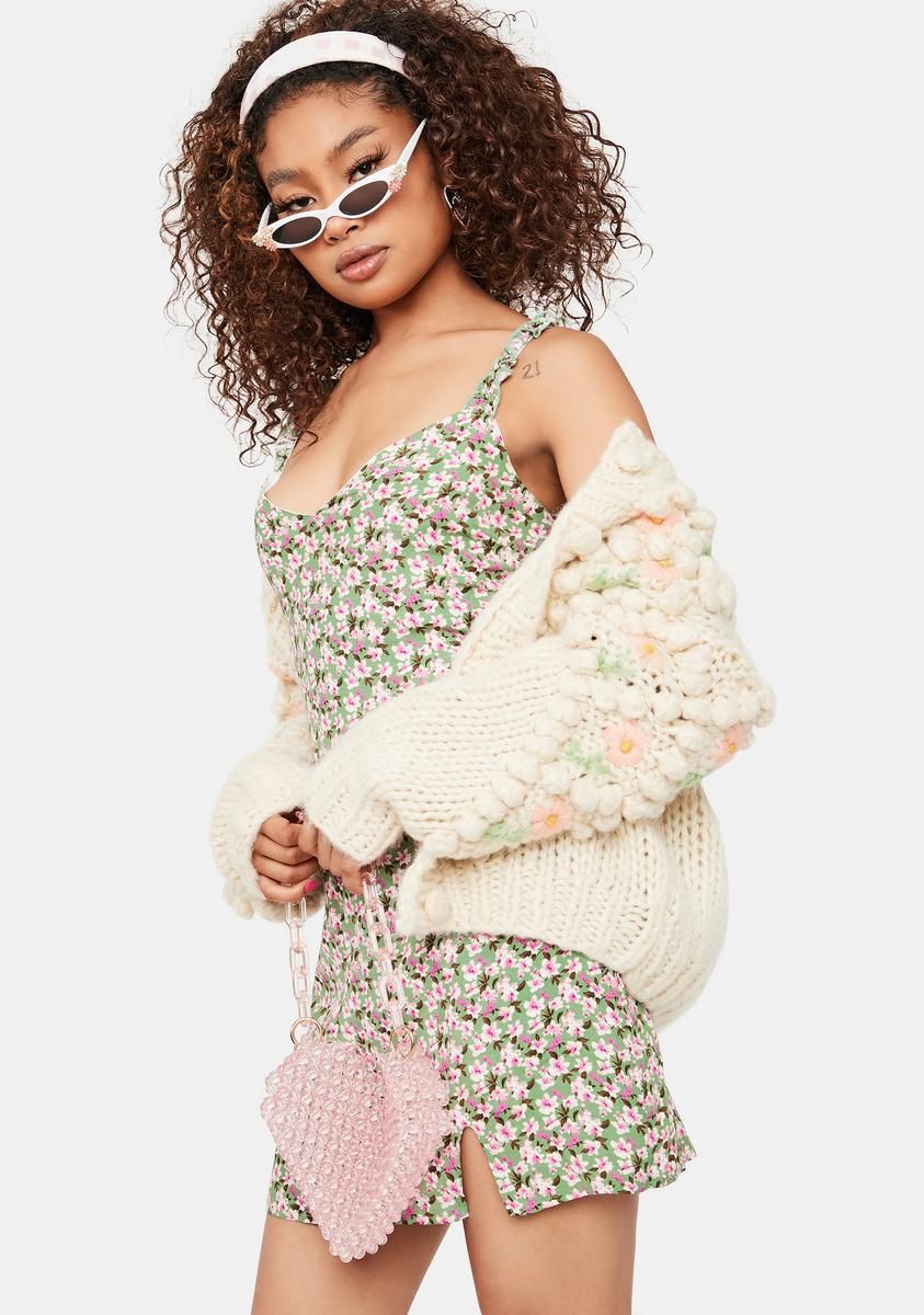 You Got It All Floral Mini Dress sold by Dolls Kill product image thumbnail 2