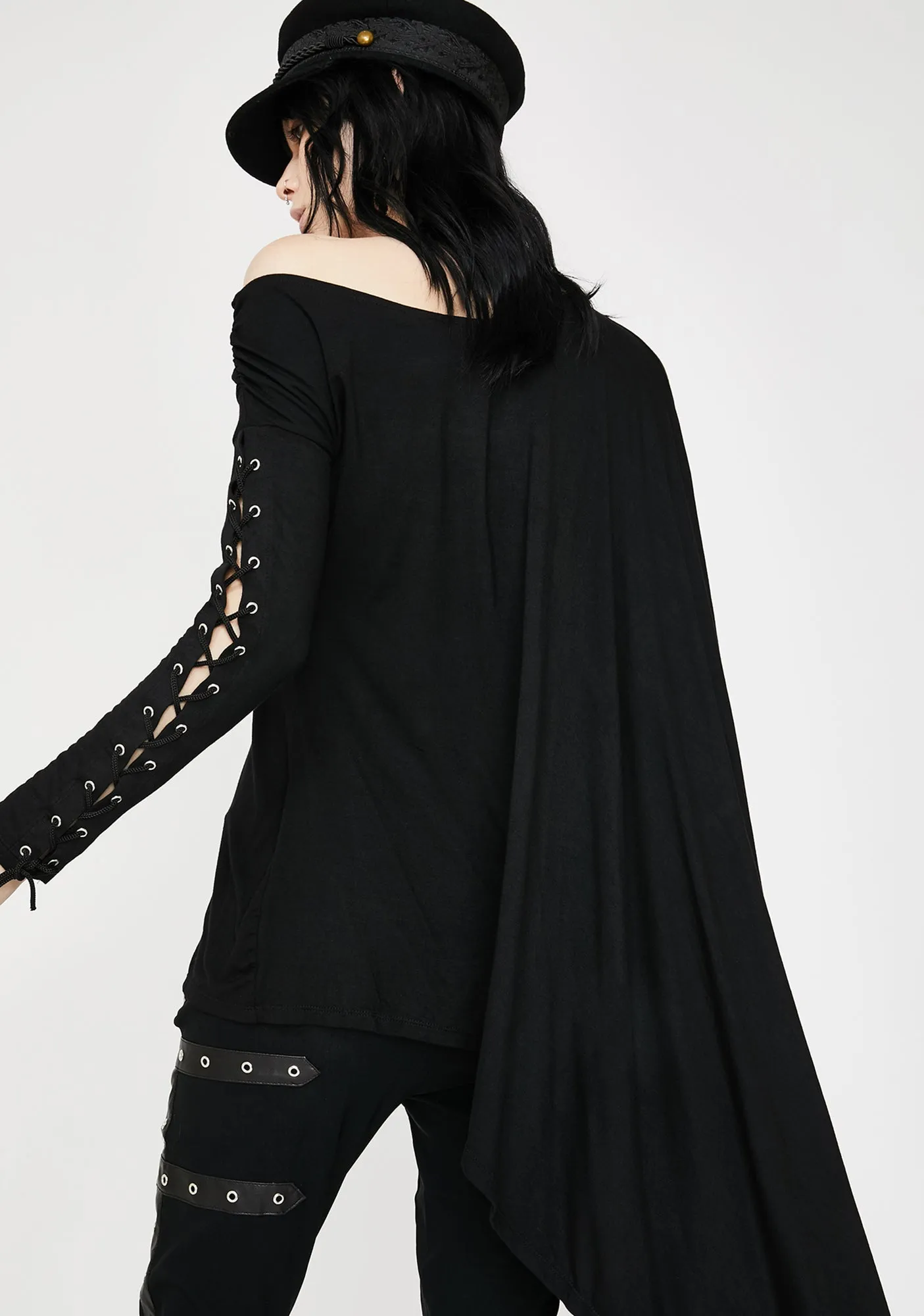 Nyx Asymmetric Top sold by Dolls Kill product image thumbnail 3