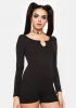 A Life Together Long Sleeve Romper sold by Dolls Kill