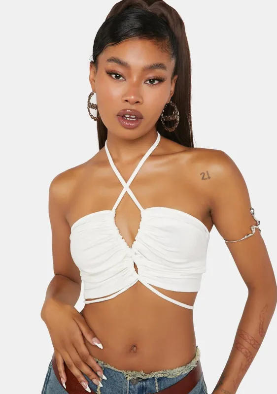 Get With It Ruched Tank Top sold by Dolls Kill