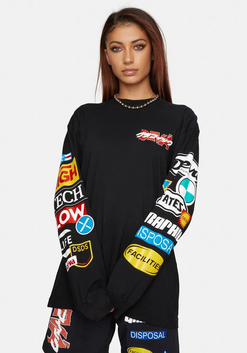 Lightning Graphic Tee sold by Dolls Kill product image thumbnail 2