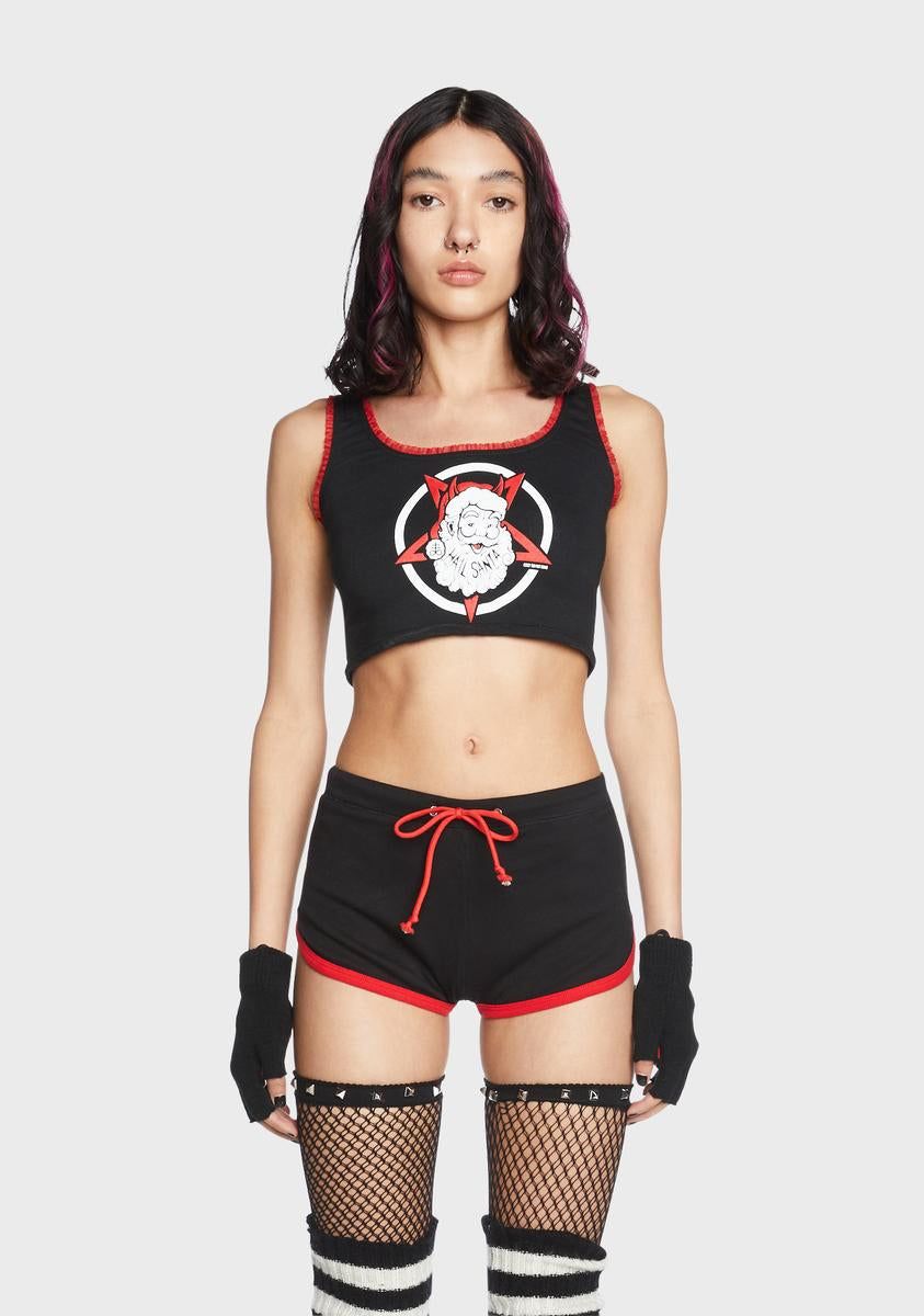 Hail Santa Tank Top sold by Dolls Kill