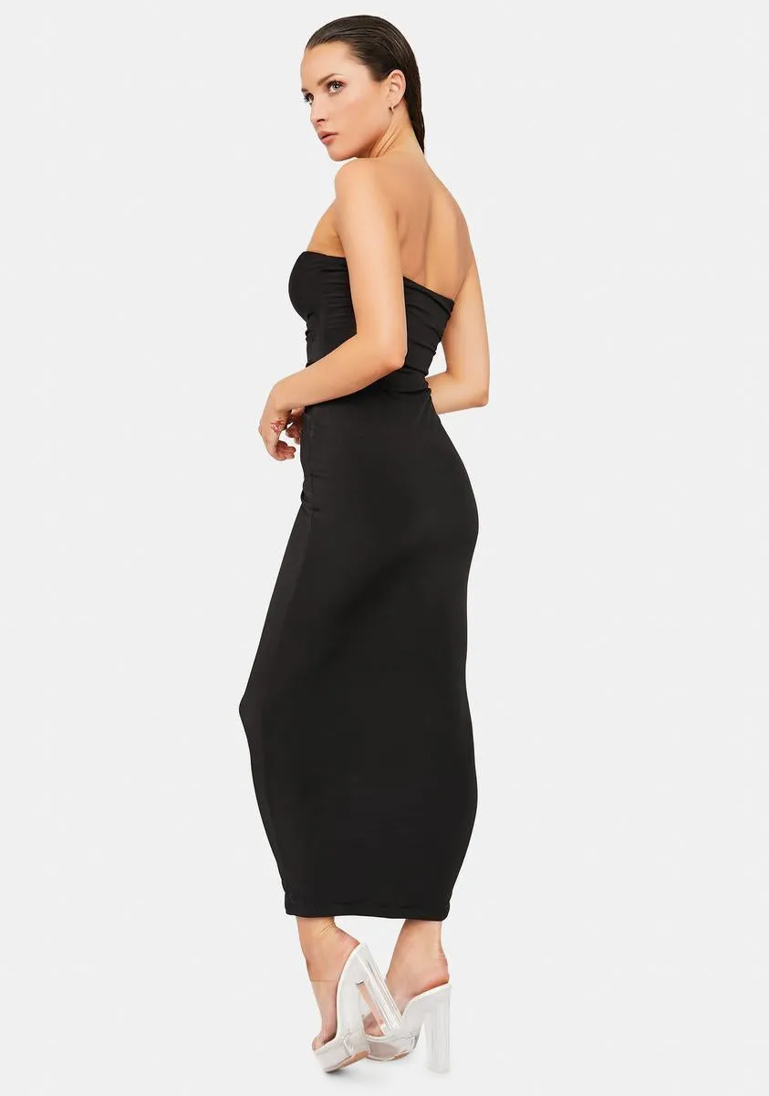 Always Want More Tube Maxi Dress sold by Dolls Kill product image thumbnail 4