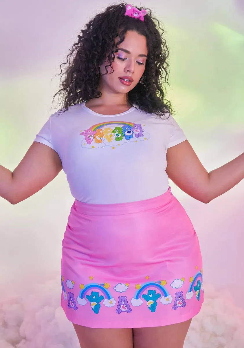 Plus Cute Rules Graphic Mini Skirt sold by Dolls Kill product image thumbnail 2